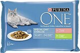 Effilés pour chat stérilisé au saumon et à la dinde - PURINA ONE dans le catalogue Casino Supermarchés