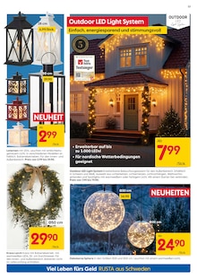 LED-Lampe im aktuellen Rusta Prospekt (Bremen) LED-Lampe im Rusta Prospekt "Willkommen zu Hause in Schweden!" mit 16 Seiten (Bremen)
