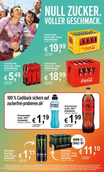 Coca Cola im Getränke Hoffmann Prospekt "Aktuelle Angebote" mit 9 Seiten (Cottbus)