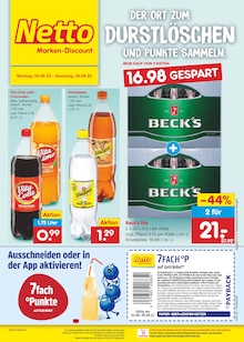 Becks im Netto Marken-Discount Prospekt "Aktuelle Angebote" mit 61 Seiten (Offenbach (Main))