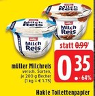 Milchreis Angebote von müller bei EDEKA Mönchengladbach für 0,35 €