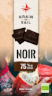 TABLETTE DE CHOCOLAT NOIR 75% DE CACAO GRAIN DE SAIL - GRAIN DE SAIL - Auchan Hypermarché à Chelles TABLETTE DE CHOCOLAT NOIR 75% DE CACAO GRAIN DE SAIL - GRAIN DE SAIL en promo chez Auchan Hypermarché Chelles à 3,99 €