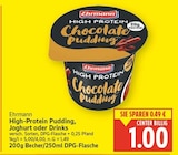 High-Protein Pudding im E center Prospekt High-Protein Pudding von Ehrmann im aktuellen E center Prospekt für 1,00 €