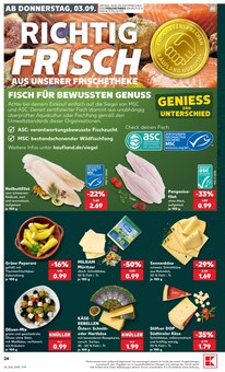 Fisch im Kaufland Prospekt "Hier bin ich richtig" mit 69 Seiten (Mainz)