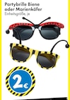 Partybrille Biene oder Marienkäfer für 2,00 € bei TEDi im Angebot Partybrille Biene oder Marienkäfer im aktuellen TEDi Prospekt