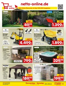 Rasenmäher im aktuellen Netto Marken-Discount Prospekt (Fürth) Rasenmäher im Netto Marken-Discount Prospekt "Aktuelle Angebote" mit 73 Seiten (Fürth)