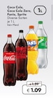 Coca Cola, Coca Cola Zero, Fanta, Sprite Angebote von Coca Cola bei Travel FREE Freiberg für 1,09 €