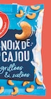 Promo Noix de cajou grillées et salées à 5,02 € dans le catalogue Auchan Supermarché à Pompignac