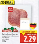 Salami mediterran von Bauern Gut im aktuellen E center Prospekt