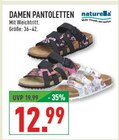 Damen Pantoletten im Angebot bei Marktkauf in Münster Damen Pantoletten Angebote von naturela bei Marktkauf Münster für 12,99 €