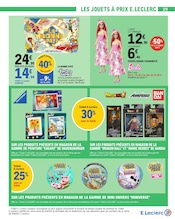 Promos Poupée dans le catalogue "la fête des mamans" de E.Leclerc Poupée en promo dans le catalogue E.Leclerc à la page 29
