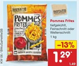 Pommes Frites Angebote von Botato bei Netto Marken-Discount Neumünster für 1,29 €