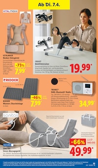 Inhalator Angebot im Lidl Prospekt, gültig von 07.04.2026 bis 11.04.2026 Inhalator Angebot im aktuellen Lidl Prospekt auf Seite 37