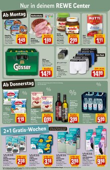Nutella im aktuellen REWE Prospekt (Brühl) Nutella im REWE Prospekt "Dein Markt" mit 30 Seiten (Brühl)