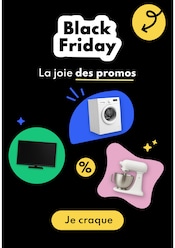 Catalogue Autres Magasins Magazine en cours à Rustrel et alentours, "Black Friday La joie des promos", 1 page, 20/11/2025 - 02/12/2025