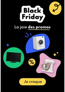 Prospectus Magazine en cours, "Black Friday La joie des promos", page 1 sur 1