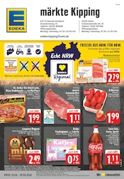 Coca Cola im EDEKA Prospekt in Hennef Aktueller EDEKA Prospekt mit Coca Cola, "Aktuelle Angebote", Seite 1