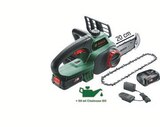 AKKU-KETTENSÄGE "UNIVERSAL CHAIN 18V" von BOSCH für 169,99 € bei OBI im Angebot AKKU-KETTENSÄGE "UNIVERSAL CHAIN 18V" von BOSCH im aktuellen OBI Prospekt