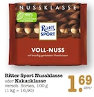 Nussklasse im Angebot bei E center in Ludwigshafen Nussklasse Angebote von Ritter Sport bei E center Ludwigshafen für 1,69 €