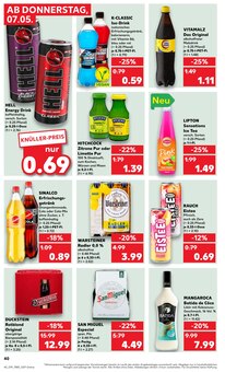 Energydrink im Kaufland Prospekt "KNÜLLER" mit 63 Seiten (Norderstedt)