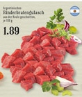 Argentinisches Rinderbratengulasch bei EDEKA im Prospekt "" für 1,89 €