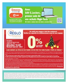 Prospectus E.Leclerc de la semaine "SPECIAL HIGH-TECH" avec 2 pages, valide du 03/12/2024 au 24/12/2024 pour Ploërmel et alentours