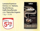Espresso Crema im Angebot bei GLOBUS in Erfurt Espresso Crema Angebote von Lavazza bei GLOBUS Erfurt für 5,29 €