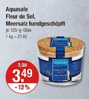 Fleur de Sel, Meersalz handgeschöpft von Aquasale im aktuellen V-Markt Prospekt für 3,49 €