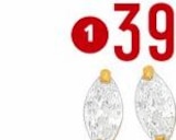 Promo Boucles oxyde de zirconium à 39,00 € dans le catalogue E.Leclerc à Valognes