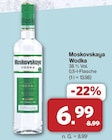 Wodka Angebote von Moskovskaya bei famila Nordwest Lingen für 6,99 €