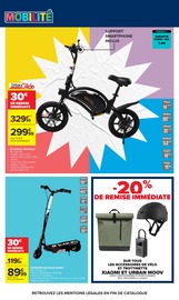 Promos Draisienne dans le catalogue "L'ÉTÉ EN MAILLOT, LA RENTRÉE EN GRANDS CARREAUX." de Carrefour Draisienne en promo dans le catalogue Carrefour à la page 57