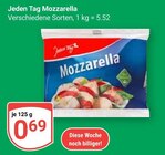 Mozzarella im Angebot bei GLOBUS in Siegen Mozzarella Angebote von Jeden Tag bei GLOBUS Siegen für 0,69 €