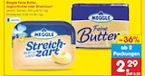 Feine Butter, Joghurtbutter oder Streichzart Angebote von Meggle bei Netto Marken-Discount Pforzheim für 2,29 €