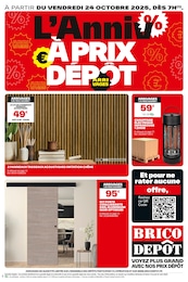 Prospectus Brico Dépôt à Coignières, "L'Anniv À PRIX DÉPOT", 20 pages, 15/10/2025 - 22/10/2025