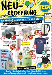 Wasserkocher Angebot im aktuellen TEDi Prospekt auf Seite 1