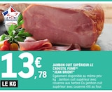 E.Leclerc La Môle - Promo Jambon cuit supérieur le croustil fumé Promo Jambon cuit supérieur le croustil fumé à 13,78 € dans le catalogue E.Leclerc à La Môle
