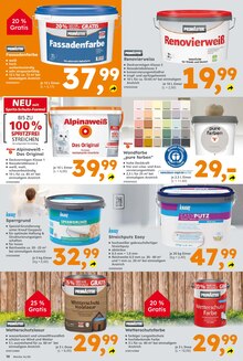 Wandfarbe im Globus-Baumarkt Prospekt "Immer eine Idee besser" mit 17 Seiten (Offenbach (Main))