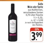 Wein von Gallo im aktuellen EDEKA Prospekt für 3,99 €