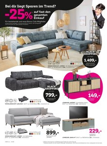 Couch im aktuellen mömax Prospekt (Regensburg) Couch im mömax Prospekt "BLACK SHOPPING" mit 24 Seiten (Regensburg)
