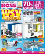 SB Möbel Boss Prospekt "WSV Preissturz ", 16 Seiten, für Wiesbaden, 17.02.2020 - 23.02.2020 SB Möbel Boss Prospekt "WSV Preissturz ", 16 Seiten, für Wiesbaden, 17.02.2020 - 23.02.2020