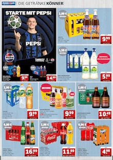 Coca Cola im Getränke Quelle WVG Prospekt "...einfach mehr drin" mit 6 Seiten (Magdeburg)
