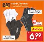 Strümpfe im Netto Marken-Discount Prospekt Socken von CAT im aktuellen Netto Marken-Discount Prospekt für 6,99 €