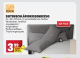 Aktuelles Seitenschläferkissenbezug Angebot bei E center in Mainz ab 3,99 €