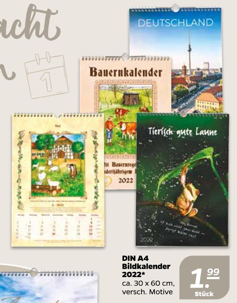 Kalender - günstige Angebote z.B. Jahreskalender oder Terminplaner