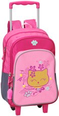 Carrefour Le Chesnay - Sac à dos à roulettes Chat Promo Sac à dos à roulettes Chat dans le catalogue Carrefour "Les meilleurs cartables moins chers" à Le Chesnay