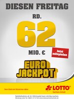 Lotto Sachsen-Anhalt Prospekt für Dahlenwarsleben mit 1 Seiten Lotto Sachsen-Anhalt Prospekt für Dahlenwarsleben: "Diesen Freitag rund 62 Mio. €", 1 Seiten, 10.05.2021 - 14.05.2021