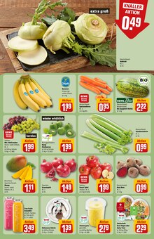 Bananen im aktuellen REWE Prospekt (Hildesheim) Bananen im REWE Prospekt "Dein Markt" mit 30 Seiten (Hildesheim)