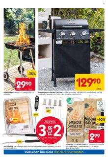 Grillkohle im aktuellen Rusta Prospekt (Essen) Grillkohle im Rusta Prospekt "Willkommen zu Hause in Schweden!" mit 20 Seiten (Essen)