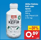 Kalinka Kefir oder Ayran Angebote von Müller bei Netto Marken-Discount Arnsberg für 0,89 €