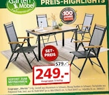 Aktuelle Gartenmöbel Angebote bei Segmüller in Nürnberg Aktuelles Essgruppe „Merida“ Angebot bei Segmüller in Nürnberg ab 249,00 €